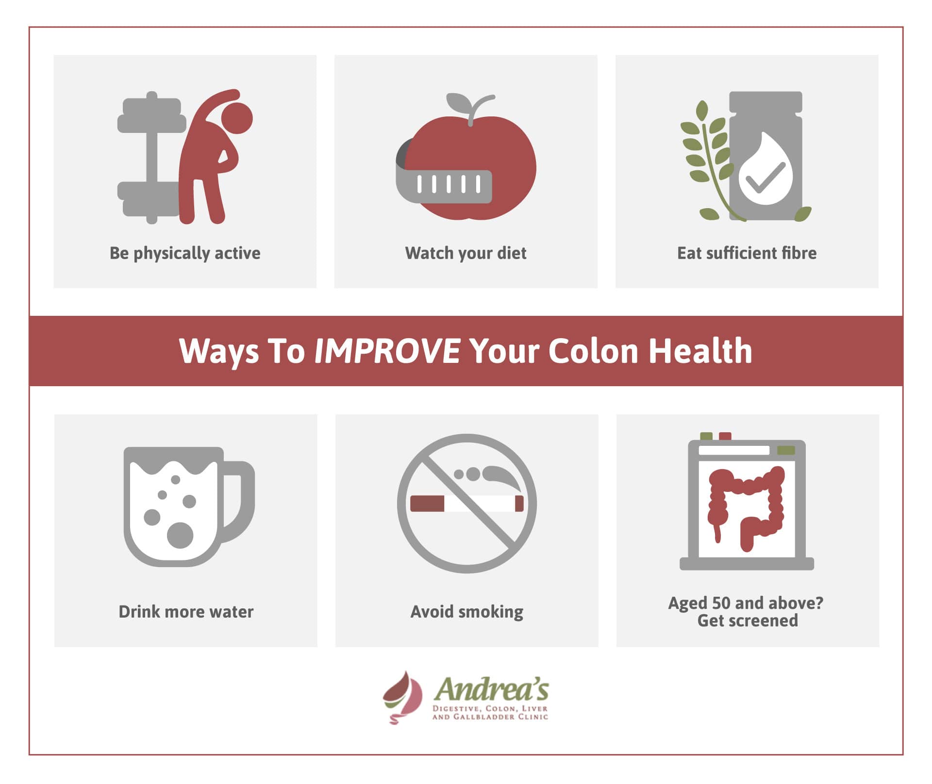 Ways to improve your colon health